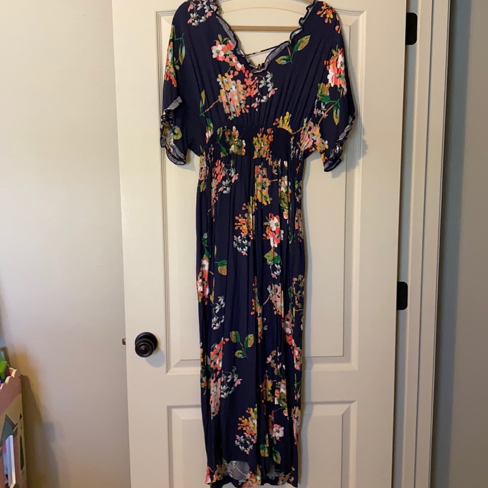 Floral jumpsuit